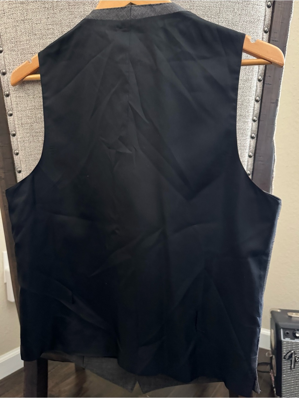 J.Crew Suit 3 Piece Gray Wool Men's 38R Jacket 32x30 Pants Vest M  Formal - Picture 5 of 11